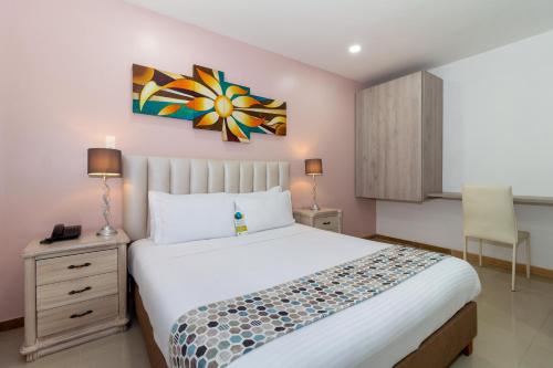 1 double bed