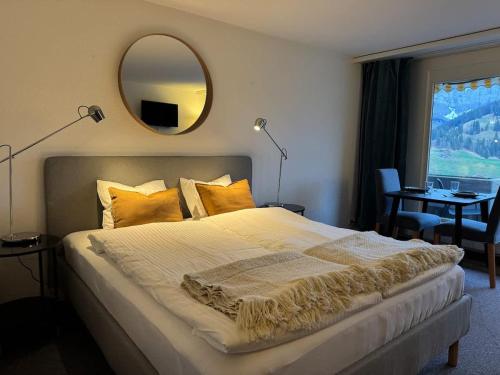 Zentrumsnahe Wohnung mit Blick, Adelboden