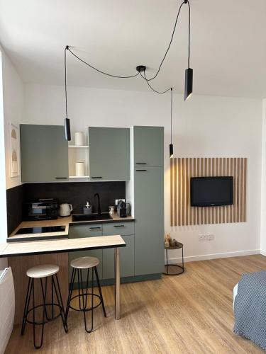 Studio moderne/rue Encombe Vineuse- DABNB near Palais des Sports de Beaublanc