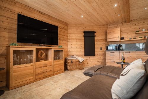Luxus Chalet im Allgäu - Zirbenholz Schlafzimmer - Terrasse mit Bergblick - Infrarotkabine, Blaichach (foto 10)