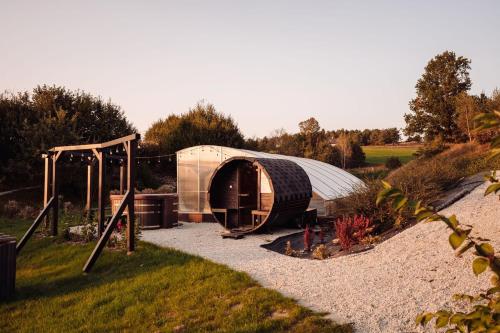 Apkārtne, Domki na Kaszubach - Chabry i Rumianki - Roztoka, Przywidz - Basen Sauna Jacuzzi KASZUBY in Przywidz