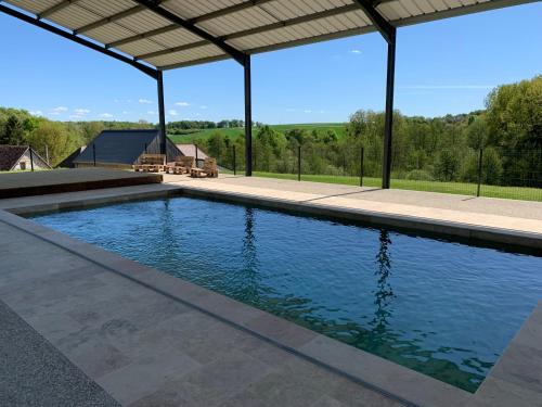 Swimming pool, Gite de la Forge, le Grenier in Chatillon-sur-Indre