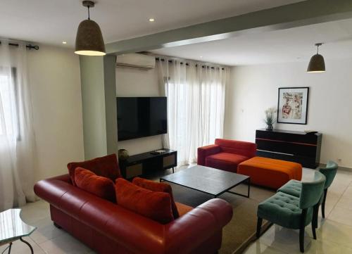 Two-Bedroom Apartment room in Bel appartement meublé F3 à Dakar Plateau