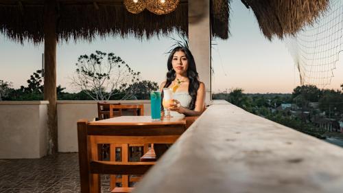 Restaurant, Hotel Sacbe Coba in Coba