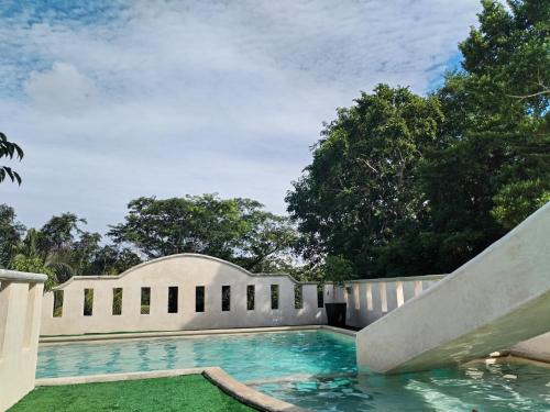 Swimming pool, Hotel Sacbe Coba in Coba