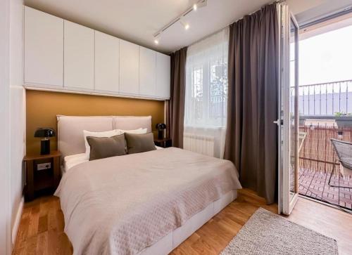 Modern studio with terrace, Prag