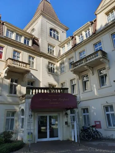 Ferienwohnung am Kurpark mit Balkon in Bad Rothenfelde, Deutschland