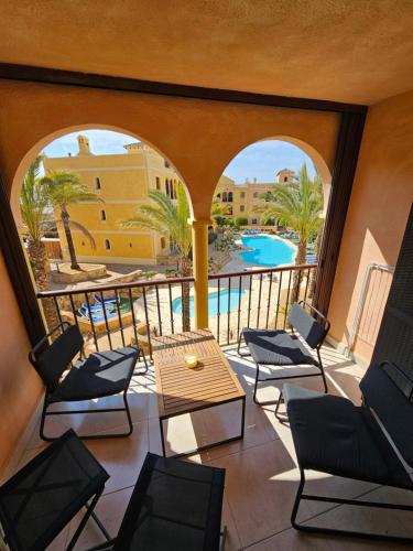 Erkély/terasz, La Sierras 348 Desert Springs Golf Resort in Las Cunas