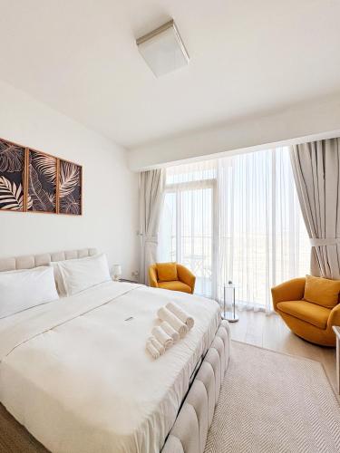 Modern Fully Furnished Apartment in Bloom Tower B JVC - Easy Access to JBR, Circle Mall & Dubai Hills Mall, Dubaï (photo 3)