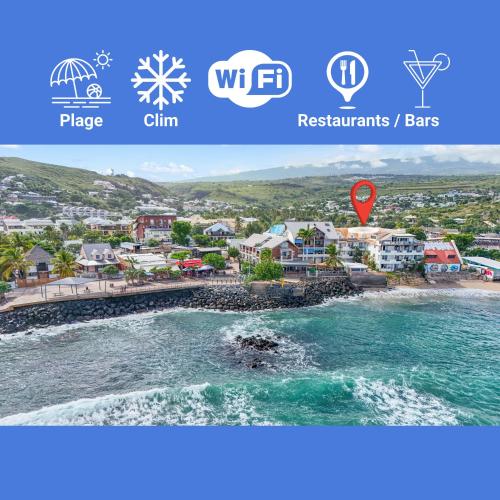 LaPlage - A 50m de la Plage-Restos-Bars-Ville