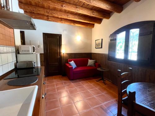 Konyha, Apartaments Terraferma - L'Amfitriona in Soriguera