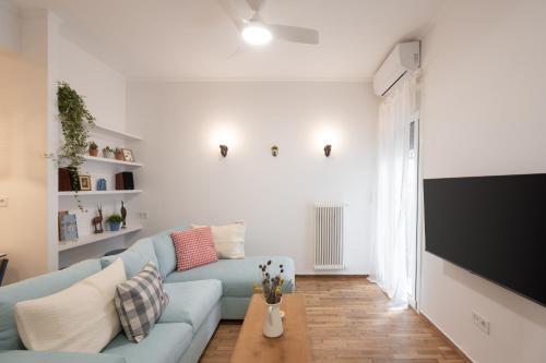 1BR Next to Metro Modern Comfort, Athènes