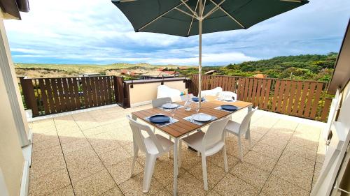 Appartement duplex 5 personnes vue sur la dune #0295 - image 9