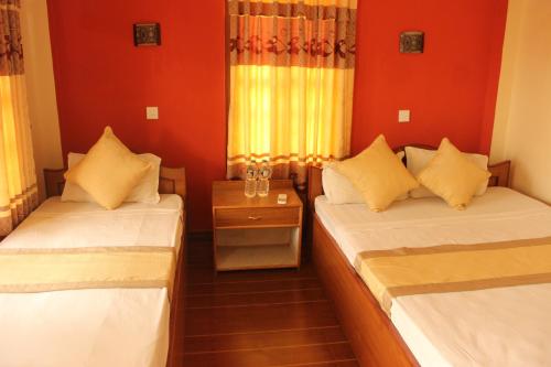 1 double bed