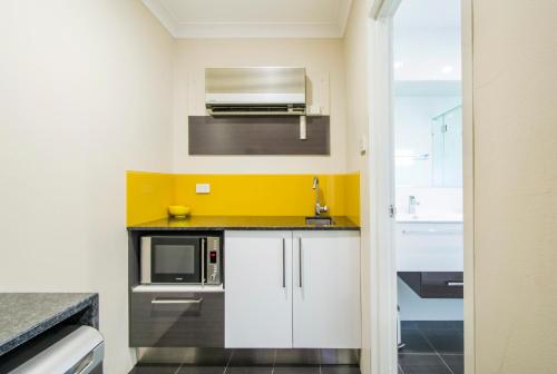 บริการและสิ่งอำนวยความสะดวก, Abbey Motor Inn in กราฟตัน