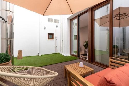 セビリア RentalSevilla Plaza de San Quintin II 3つ星 シングルルーム ロビー