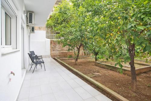 Serenity in the city - Stylish 1bd Garden Flat, Atény (fotografie 4)