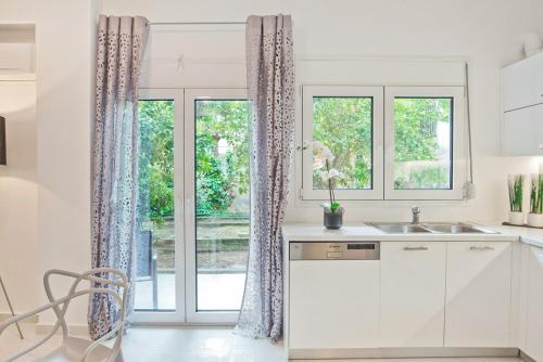 Serenity in the city - Stylish 1bd Garden Flat, Atény (fotografie 3)