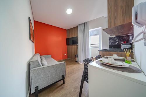 客室内ベッド, Primus House in ヴィラ プルデンテ