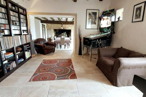 المرافق الترفيهية, Maison Gasconne, 6 chambres, piscine 14x5, vue sur les vignobles in Castelnau Sur L'Auvignon