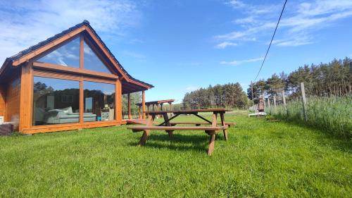 Hotelli välisilme, Domek Na Łące (Domek Na Lace) in Pszczew
