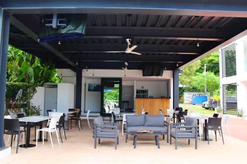 Restaurante, The Views Resort in El Zonte