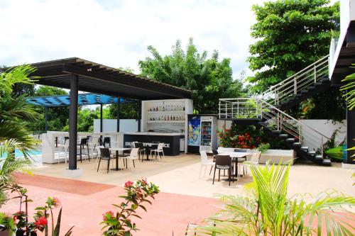 Restaurante, The Views Resort in El Zonte
