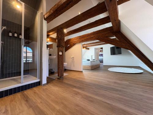 Fürdőszoba, Apartmenthaus Alte Scheune Gunzenhausen in Gunzenhausen