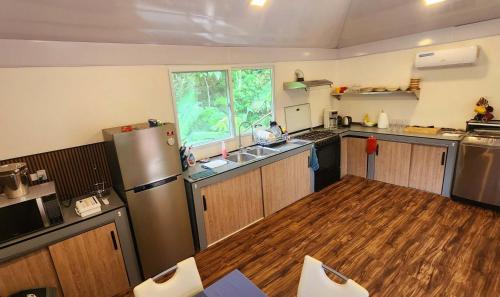 Konyha, Coconut Lodge in Las Cumbres