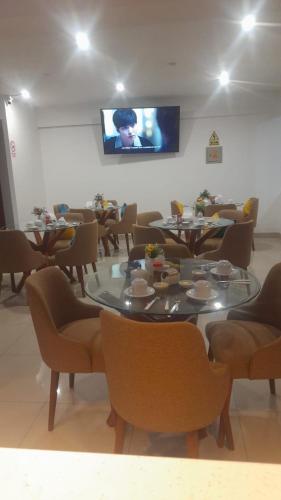 餐廳, HOTEL SUDAMERICANA INN in 塔克納