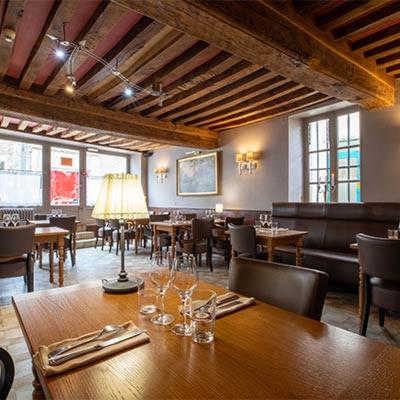 Ресторан, Hôtel du Centre - Le restaurant (Hotel du Centre - Le restaurant) in Мерсол