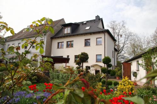 Gartenblick in Oranienbaum-Wörlitz, Deutschland