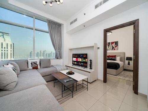Elegant 1-Bedroom Retreat with Marina Views, Dubaj (zdjęcie 2)