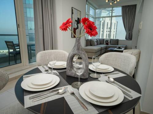 Elegant 1-Bedroom Retreat with Marina Views, Dubaj (zdjęcie 7)