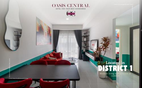 Oasis Central Residence & Hotel - Soho Residence - 공용 라운지/TV 시청 구역