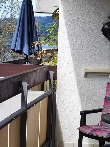 Rõdu/terrass, Ferienwohnung Schlosshalde in Bodman-Ludwigshafen