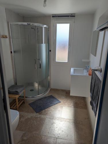 淋浴設備, Maison L'Aloé (Maison L'Aloe) in 聖皮埃德費里克