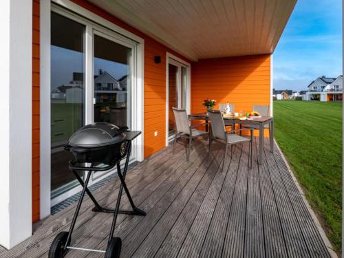 balkong/terrass, Ferienwohnung im Ostseeresort Olpenitz in Olpenitz