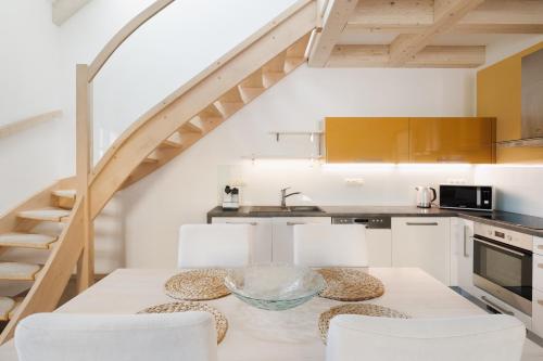 Kjøkken, Apartmany Na Seniku in Trebon sentrum