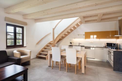 bucătărie, Apartmany Na Seniku in Trebon City Center