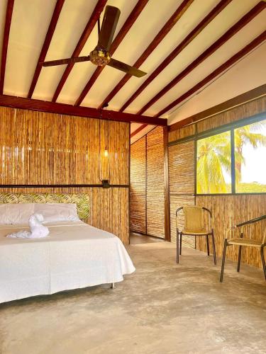 1 double bed