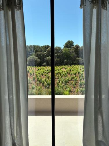 Studio 1 terrasse aperçu mer vignes (Studio 1 terrasse apercu mer vignes) in Le Mouranier