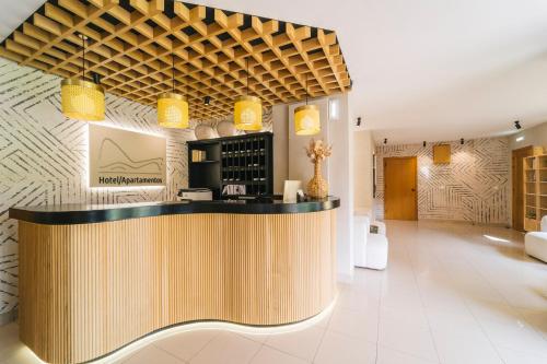 Vestíbulo, Apartamentos Albatros in Llanes