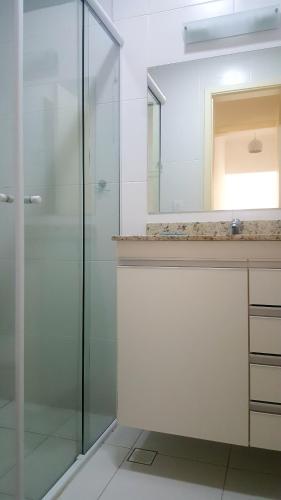 Fürdőszoba, Apartamento Avenida Wilson in Praia Grande