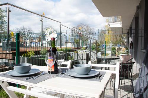 ogród, Apartamenty Bursztynowe w Kolobrzegu Sun&Relax in Kołobrzeg