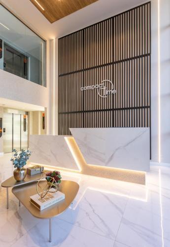 Lobby, Compact Time apto 406 Lindo Flat in Joao Pessoa City Center