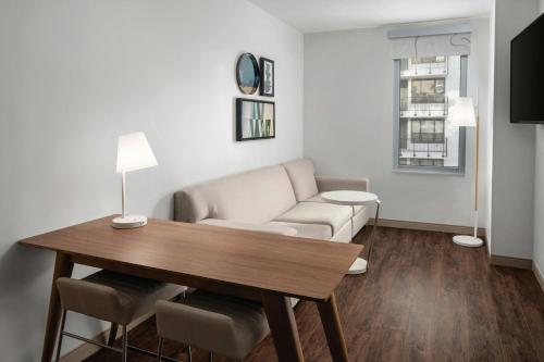 One-Bedroom King Suite with Sofa Bed room in Element by Marriott Calgary Downtown