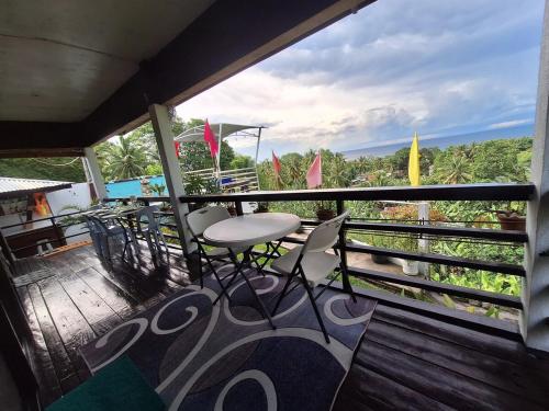 Island samal overlooking view house with swimming pools near Repelling Platform