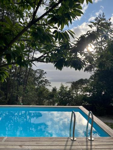 Peldbaseins, Amaraxe Ecoglamping in Miñortos