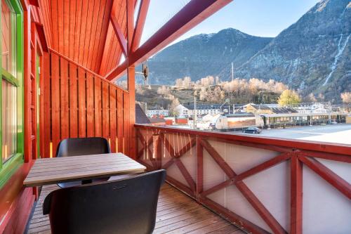 View, Flamsbrygga Apartments in Flam